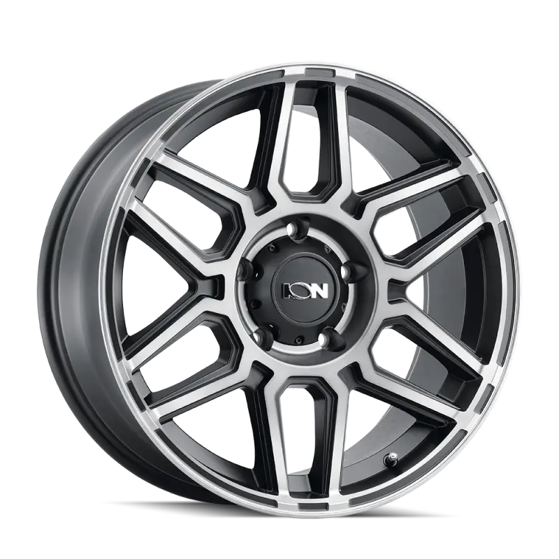 Ion Type 146 Matte Black Machined Dart Tint Wheel – 20X10, 8X170 Bolt Pattern, -19Mm Offset, 125.2Mm Hub Bore 1