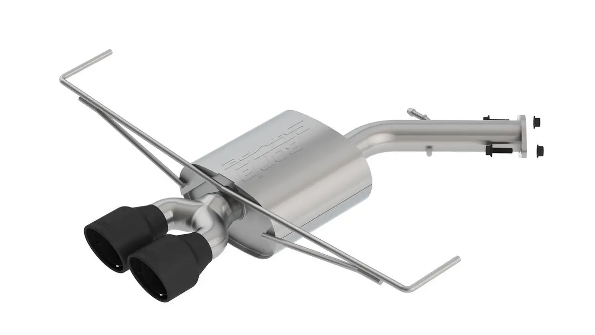 Borla S-Type Axle-Back Exhaust – Stainless Steel, Tailored For 2019–2021 Hyundai Veloster 1
