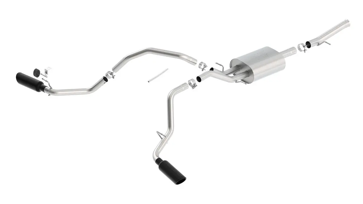 Borla Atak Cat-Back Exhaust System For 2014–2018 Chevy Silverado & Gmc Sierra 1500 (5.3L V8) 1