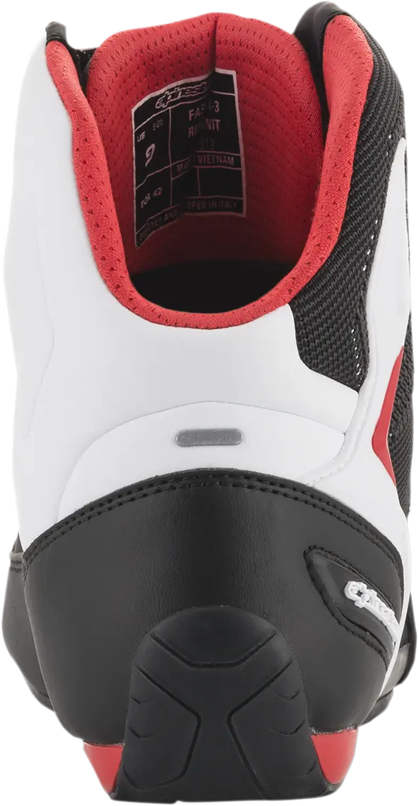 Alpinestars Faster-3 Rideknit Shoes - Black/White/Red - Us 11 2510319123-11 1