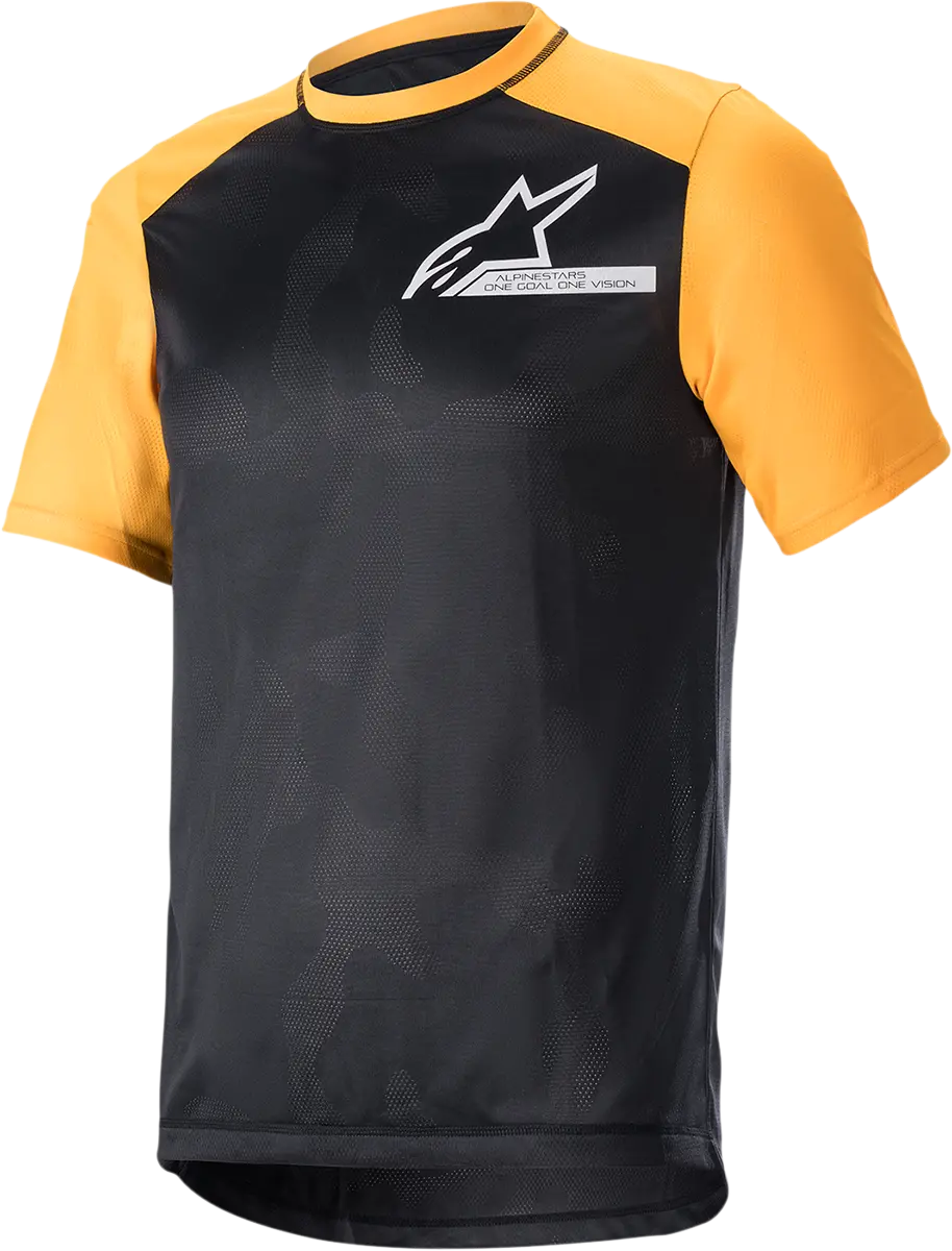 Alpinestars Alps 4.0 V2 Jersey - Short-Sleeve - Black/Orange/White - Large 1765922-1402-Lg 1