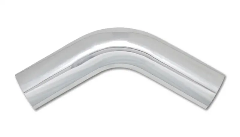 Vibrant 2.5In O.D. Universal Aluminum Tubing (60 Degree Bend) - Polished 1