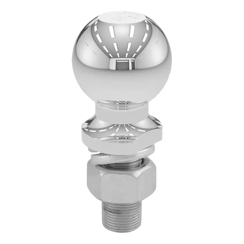 Curt 2-5/16-Inch Trailer Ball – Chrome-Plated, 1-Inch Shank × 2-1/4-Inch Length, 10,000 Lb Capacity 1