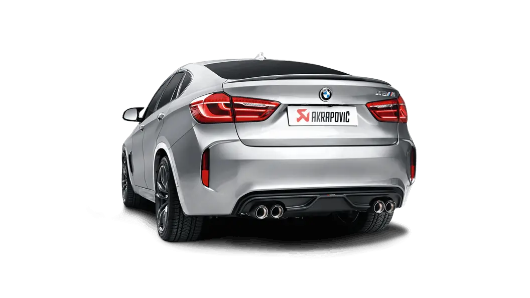 Akrapovic Matte Rear Carbon Fiber Diffuser For 2015-18 Bmw X5M X6M 1