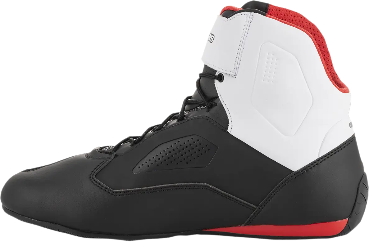 Alpinestars Faster-3 Rideknit Motorcycle Riding Shoes – Black/White/Red, Us Size 9.5 1