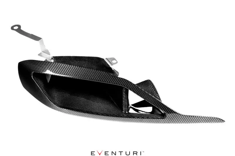 Eventuri Black Carbon Fiber Headlamp Air Duct For Toyota A90 Gr Supra 1
