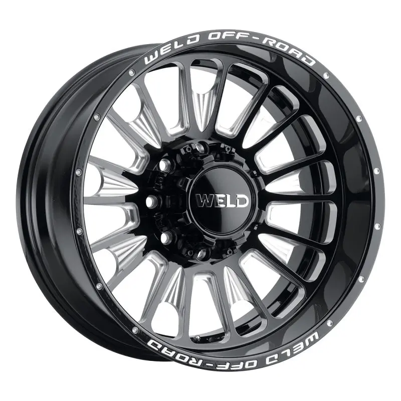 Weld Scorch 22X10-Inch Forged Wheel – 8X170 Bolt Pattern, +54Mm Offset, Gloss Black Finish 1