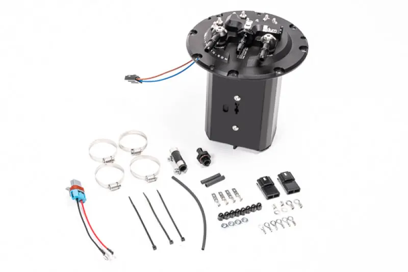 Radium Engineering Subaru Fuel Hanger Assembly – Designed For Walbro Gss342 Or Aem 50-1200 Fuel Pumps (Pump Not Included) 1