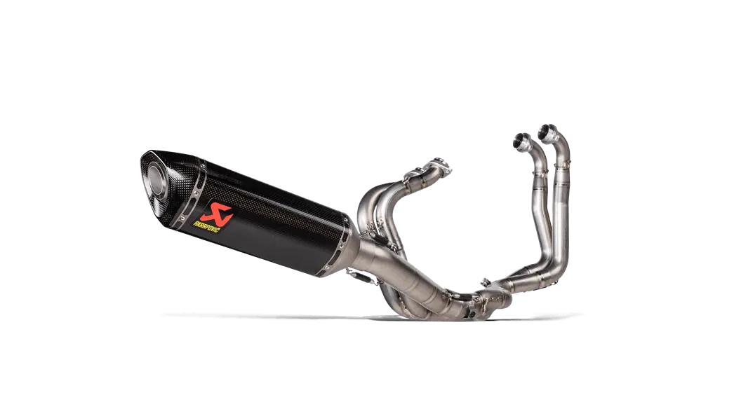 Akrapovic Evolution Full Carbon Exhaust For 2021-24 Aprilia Rsv4 / Tuono V4 1