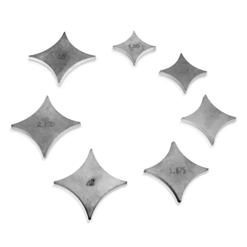 Stainless Works Diamond-Shaped Exhaust Collector – 2.125" Diameter, Precision-Welded Stainless Steel 1