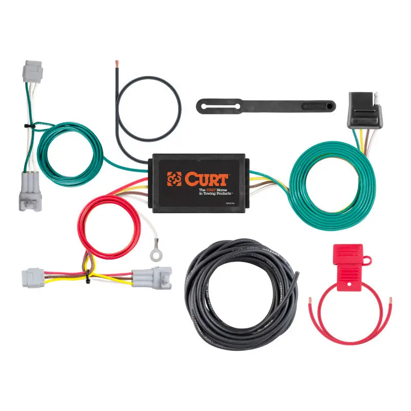 Curt Custom 4-Way Flat Wiring Harness For 2012–2016 Subaru Impreza 1