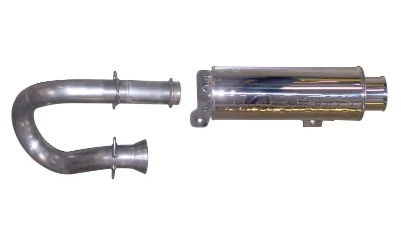 Gibson 11-13 Yamaha Yxr700F Rhino 700 Fi Base Single Exhaust - Stainless 1