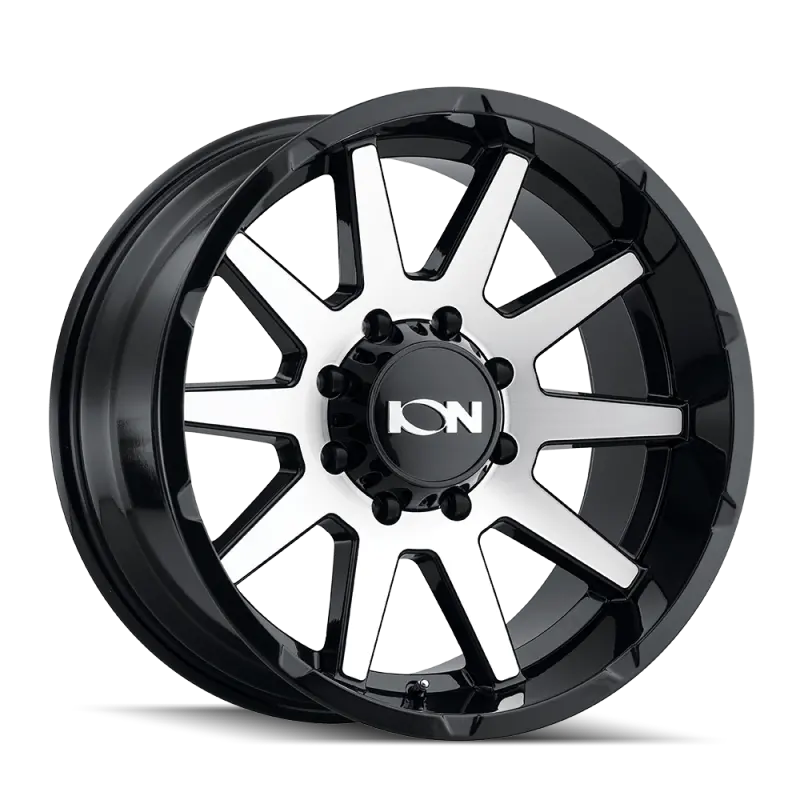Ion Type 143 20X9 / 8X170 Bp / 0Mm Offset / 125.2Mm Hub Black/Machined Wheel 1