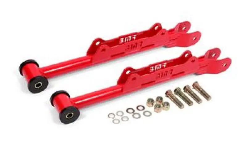 Bmr Rear Lower Control Arms For 2010–2015 Chevrolet Camaro – Dom Steel, Red Finish 1