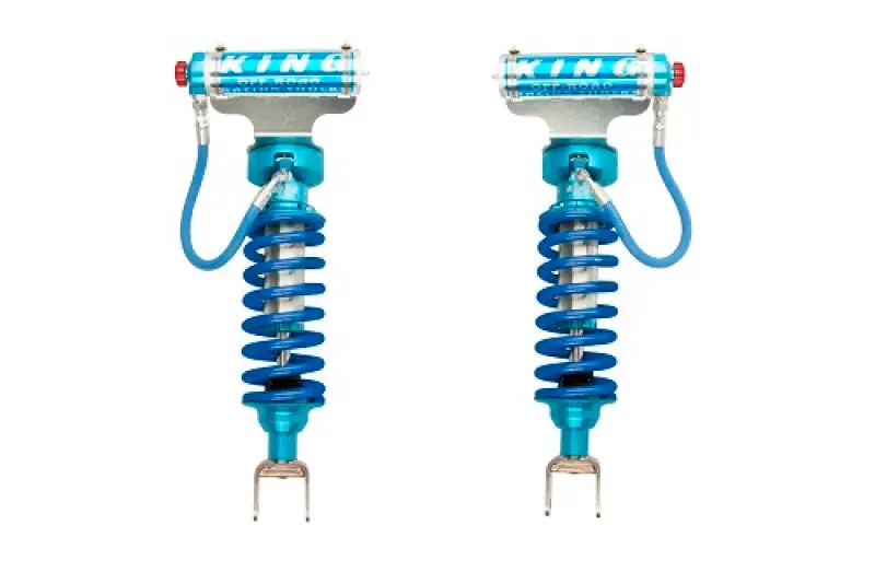 King Shocks 2.5" Remote Reservoir Coilover Kit — Front Pair For 2009–2018 Ram 1500 4Wd 1