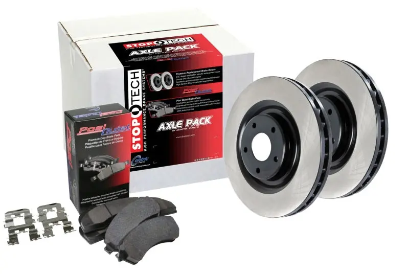 Centric Oe-Coated Rear Brake Replacement Kit – Two-Wheel Set 1