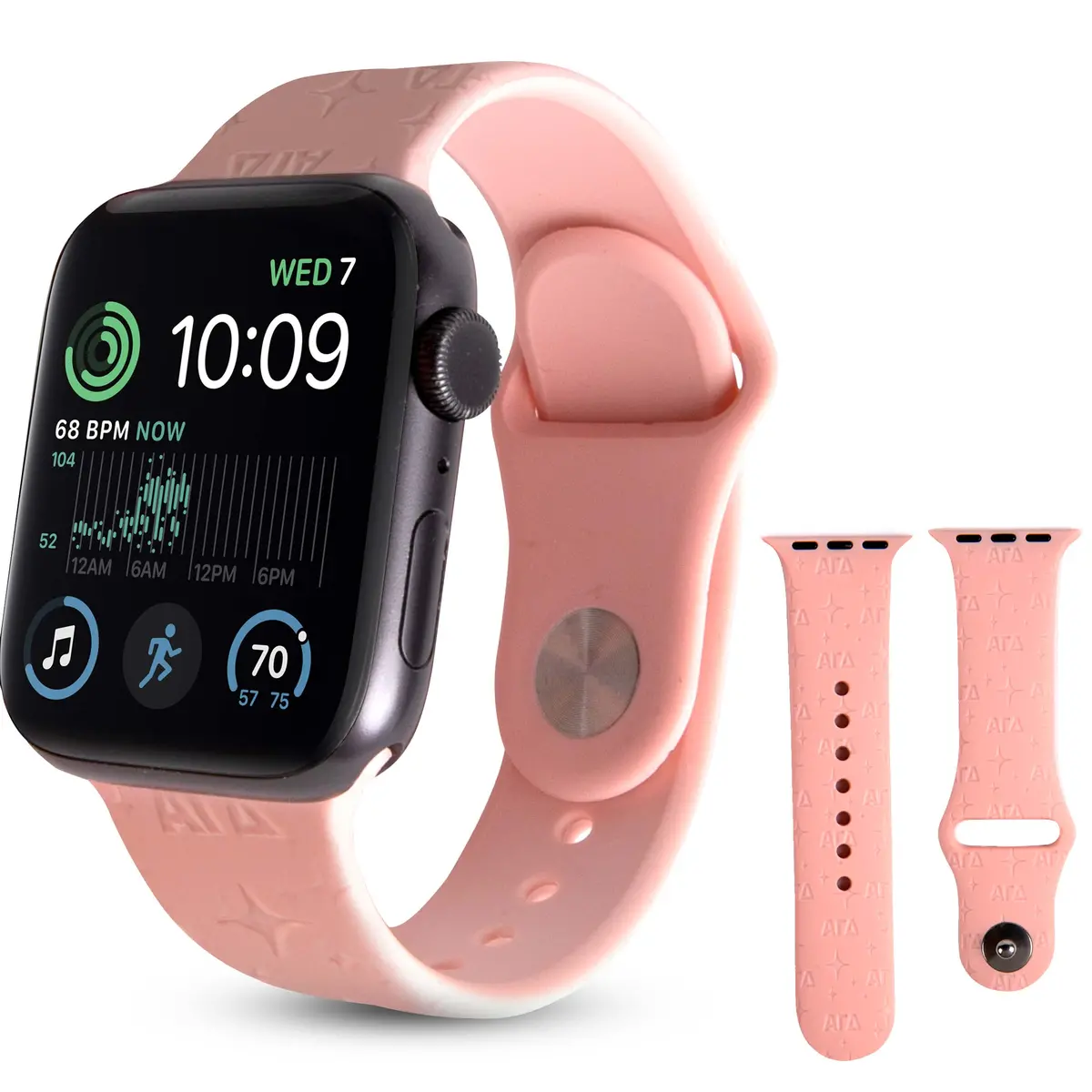 Alpha Gamma Delta Smart Watch Band, Compatible With Apple Watch 1