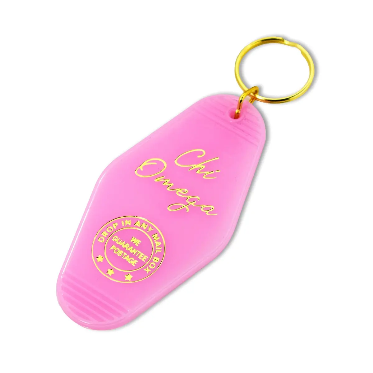 Chi Omega Motel Keychain 1