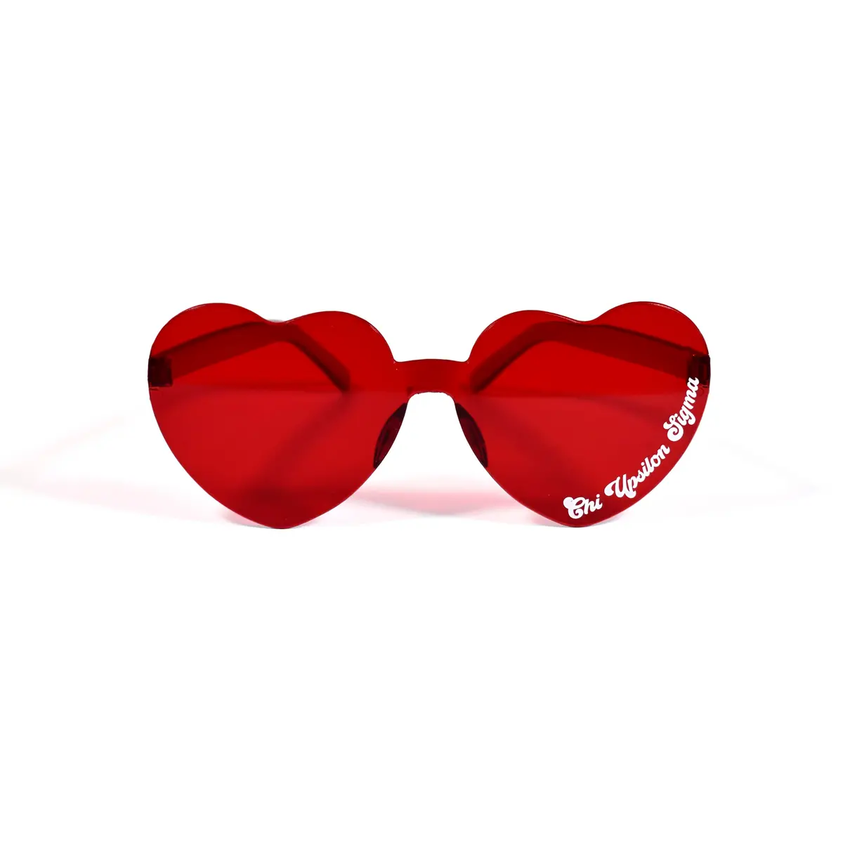 Chi Upsilon Sigma Sunglasses - Heart Shaped 1