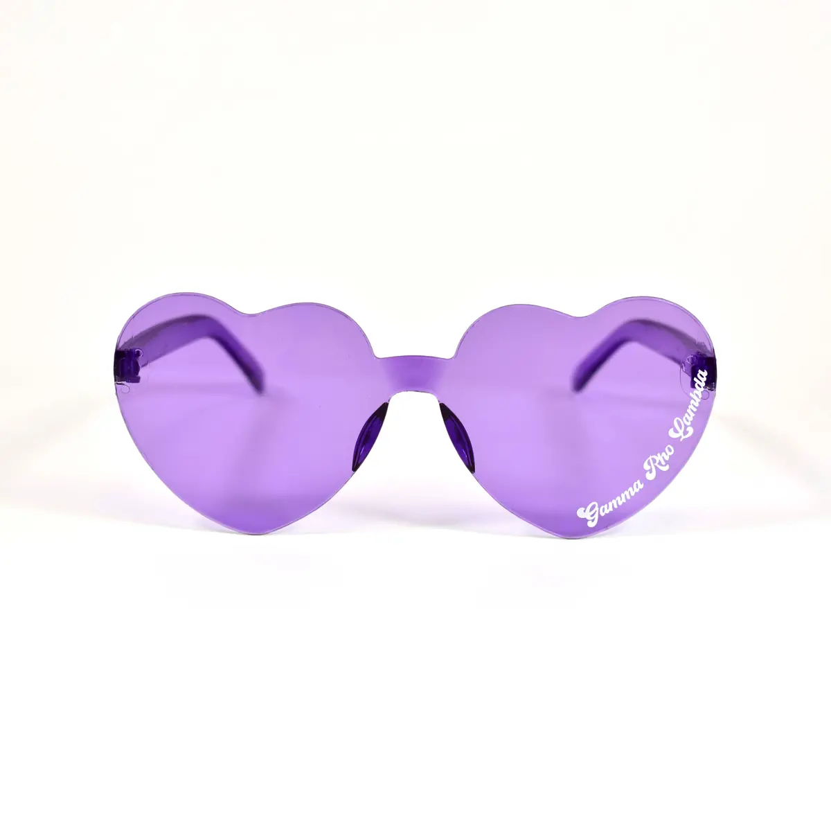 Gamma Rho Lambda Sunglasses - Heart Shaped 1