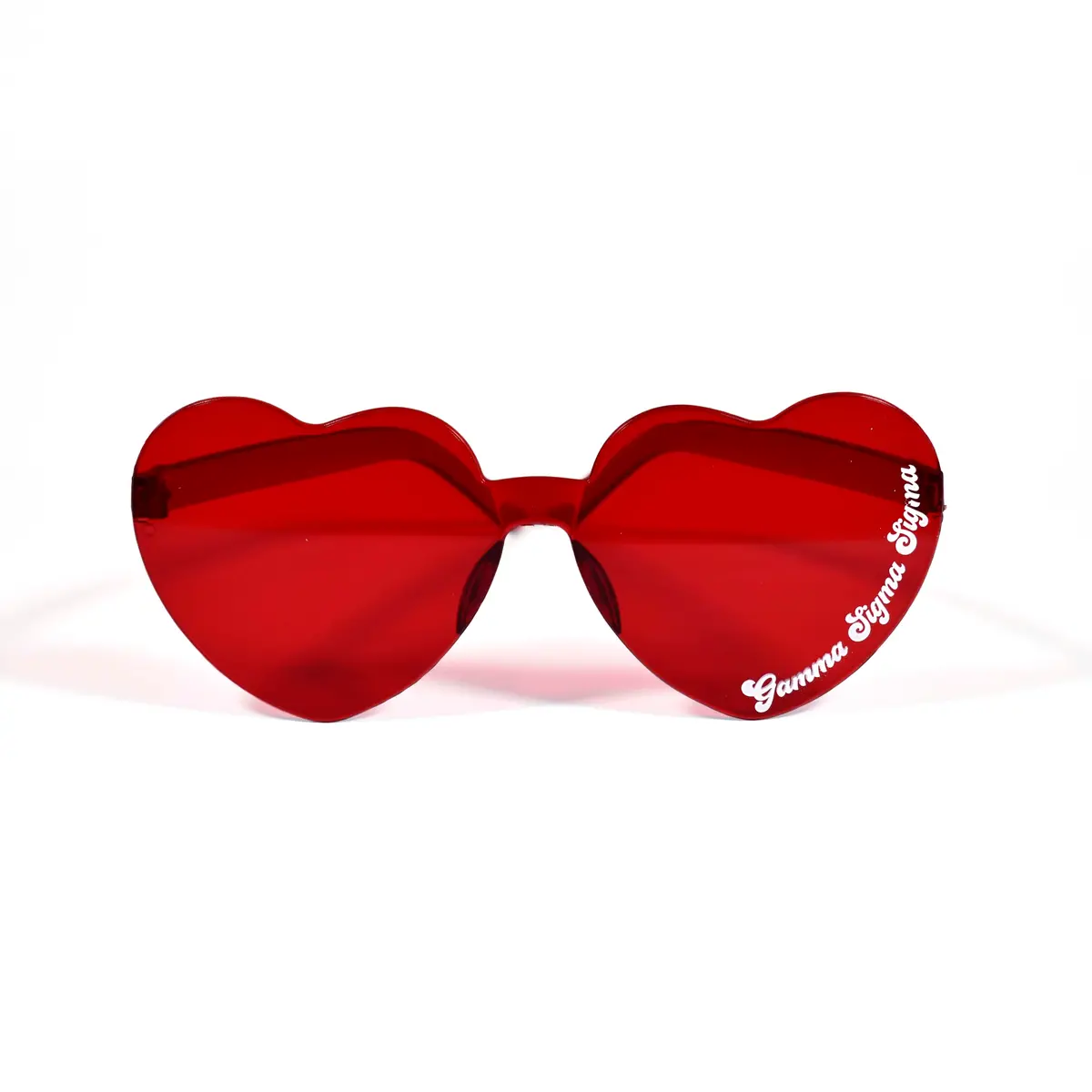 Gamma Sigma Sigma Sunglasses - Heart Shaped 1