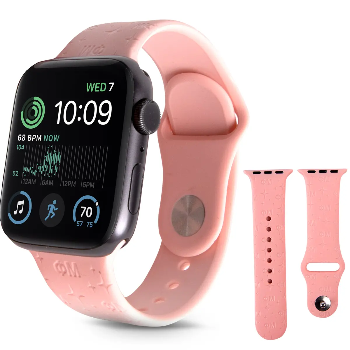 Phi Mu Smart Watch Band, Compatible With Apple Watch 1