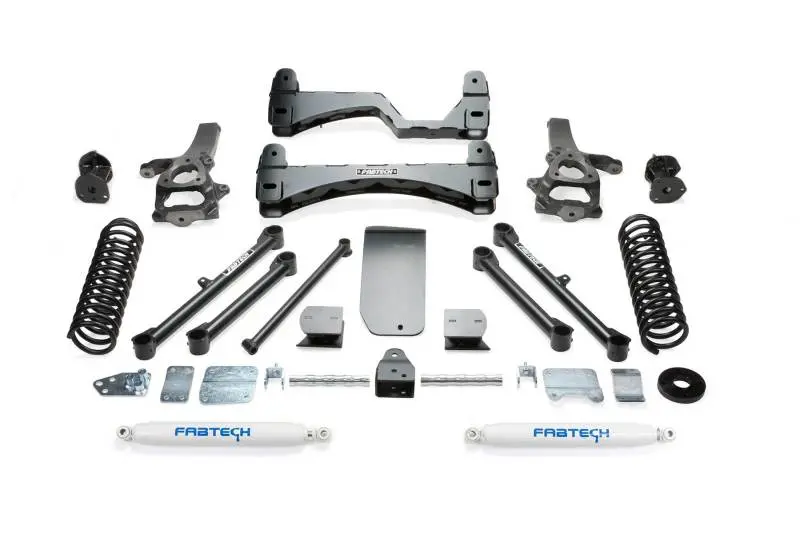 Fabtech 13-17 Ram 1500 4Wd 6In Basic System W/Perf. Shocks 1