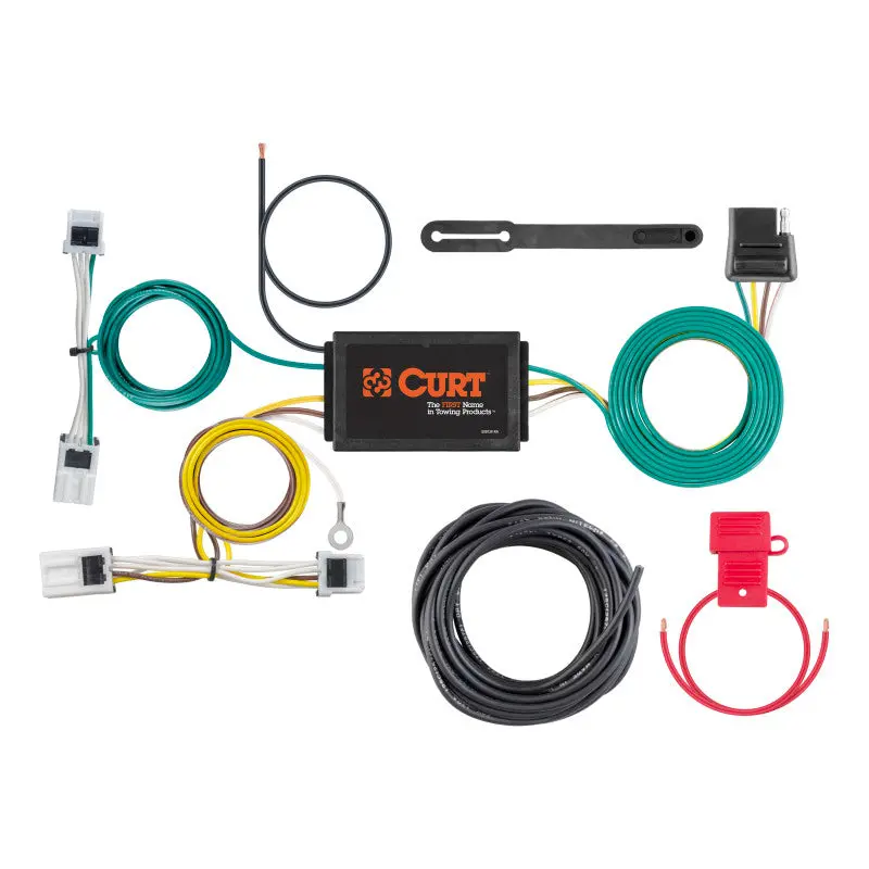 Curt 17-19 Infiniti Qx30 Custom Wiring Harness (4-Way Flat Output) 1
