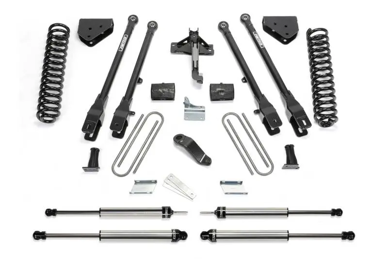 Fabtech 11-13 Ford F450/550 4Wd 10 Lug 6In 4 Link System W/Dl Shocks 1