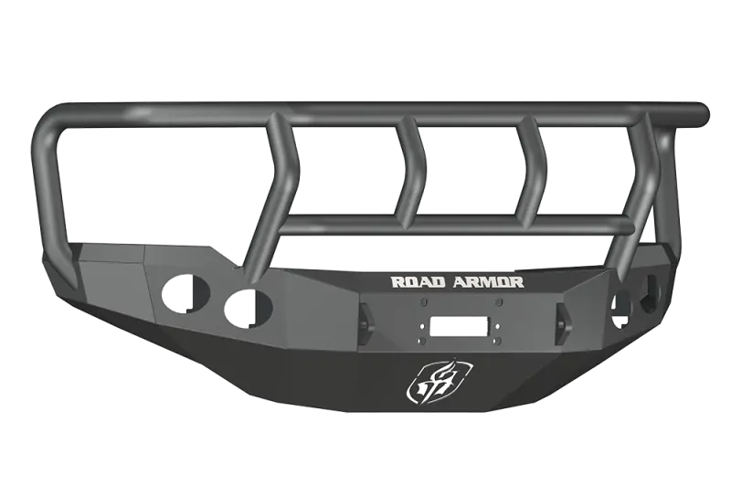 Road Armor Stealth Front Winch Bumper With Titan Ii Guard – Tex Black Finish For 2011–2014 Chevy Silverado 2500 1