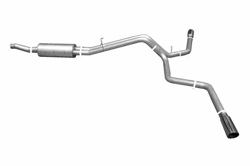 Gibson Dual Exhaust System For 1998–2003 Ford F-150 Xl 4.2L – 2.5In Cat-Back, Stainless Steel 1