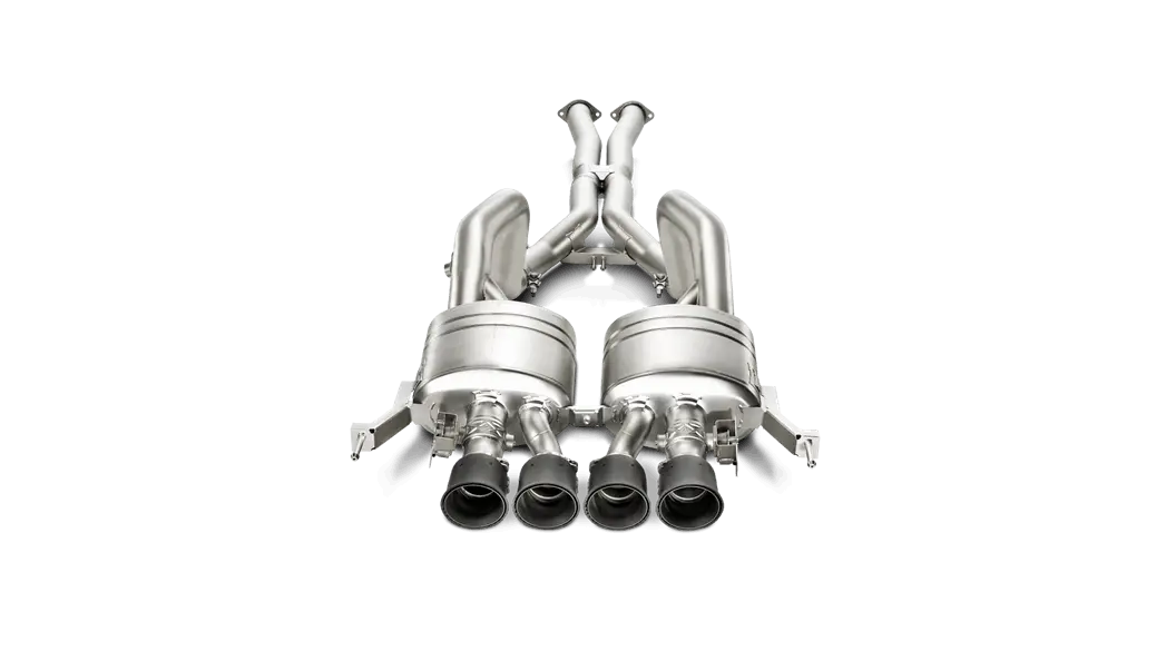 Akrapovic Evolution Line Cat Back (Titanium) W/ Carbon Tips For Chevrolet Corvette Z06 (C7) 1