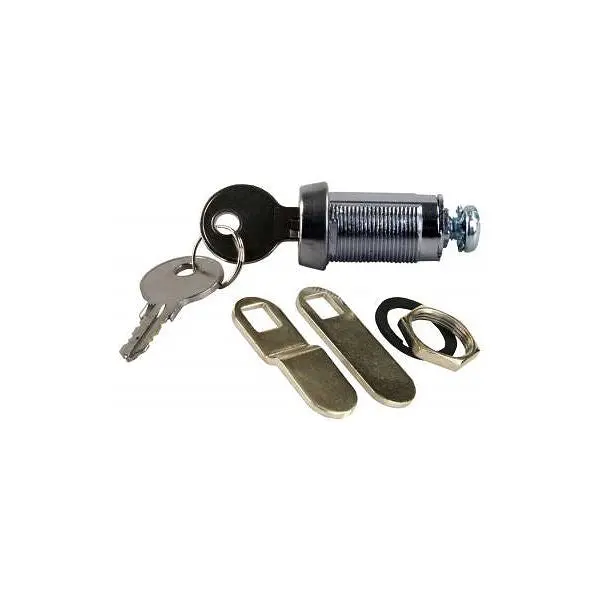 Reading Desk Drawer / Door Locks Deluxe 1-1/8" Compartment Key Lock J236-Door-Lock-1-1/8 1