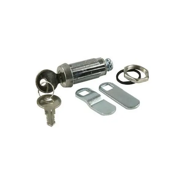 Reading Desk Drawer / Door Locks Deluxe 1-3/8" Compartment Key Lock J236-Door-Lock-1-3/8 1