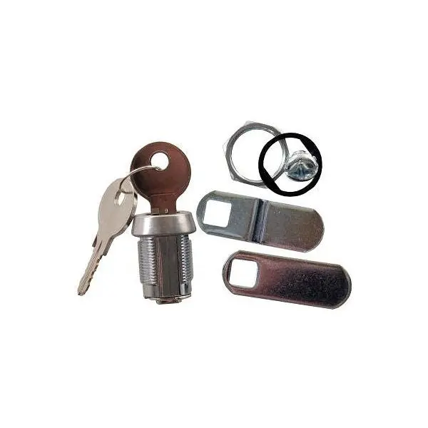 Reading Desk Drawer / Door Locks Deluxe 7/8" Compartment Key Lock J236-Door-Lock-7/8 1