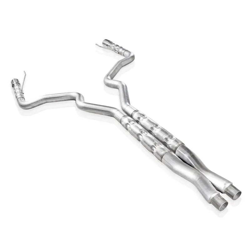 Stainless Works Cat-Back Exhaust For 2015–2016 Ford Mustang Gt – 3-Inch X-Pipe, Retro Chambered Mufflers 1