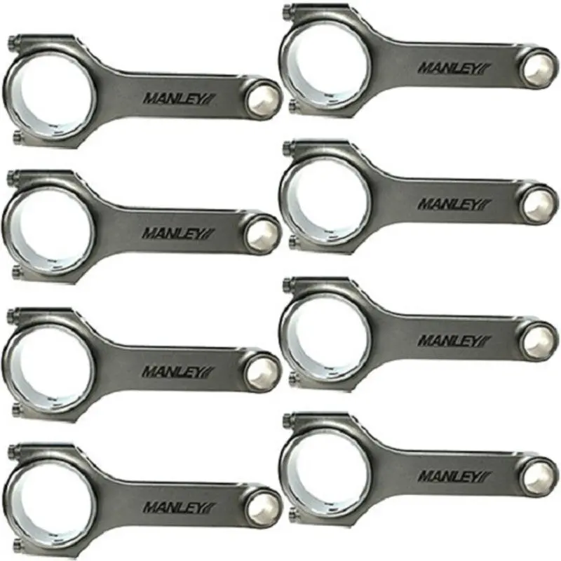 Manley H-Beam Connecting Rod Set – For Ford 5.4L Modular V8 Engines, Fully Balanced & Shot-Peened 1