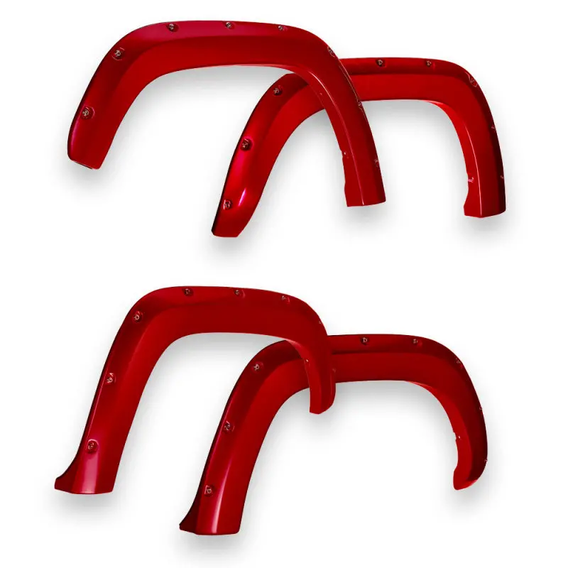 Egr Bolt-On Style Color-Matched Fender Flares For 2009+ Dodge Ram Ld – Flame Red 1
