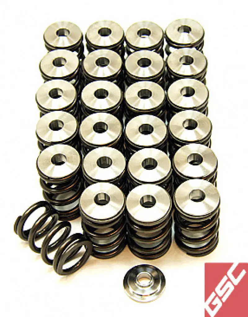 Gsc Power-Division Ford Raptor Ecoboost 3.5L Conical Valve Spring Kit With Titanium Retainers And Spring Seats 1