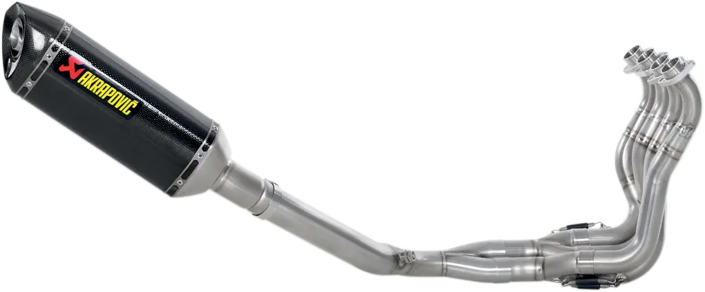 Akrapovic Race Exhaust - Stainless Steel/Carbon Fiber S-S10R10-Rc 1