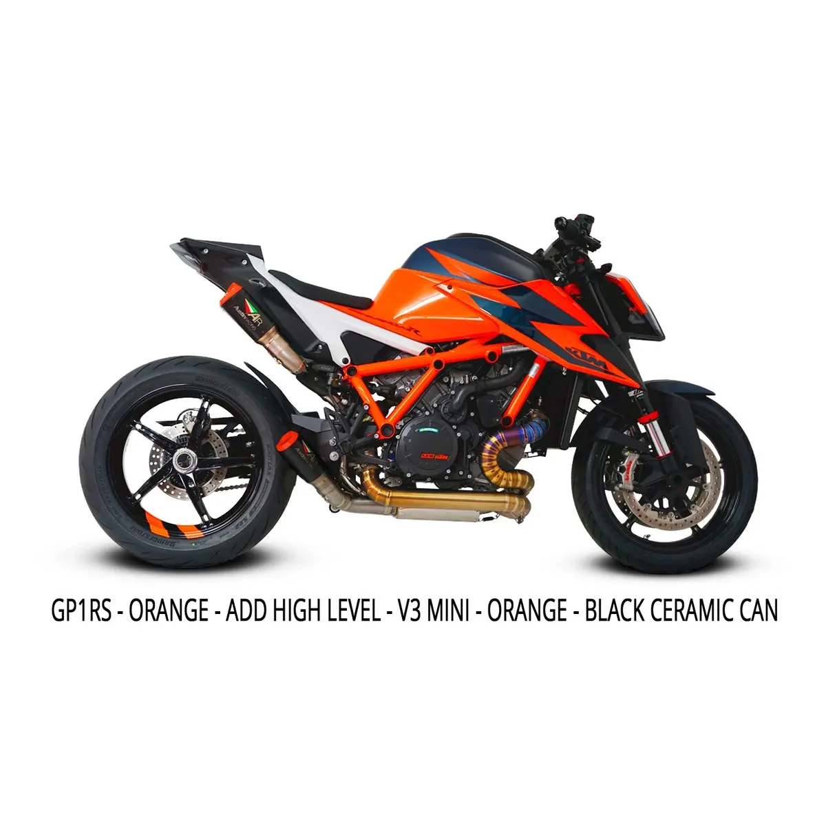 Austin Racing Rs2 Full System Exhaust With Gp1Rs Slip-On For 2020–2024 Ktm 1290 Super Duke R, Rr, And Evo 1