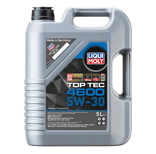 Liqui Moly Top Tec 4600 Full-Synthetic Motor Oil – 5W-30, 5-Liter Container 1