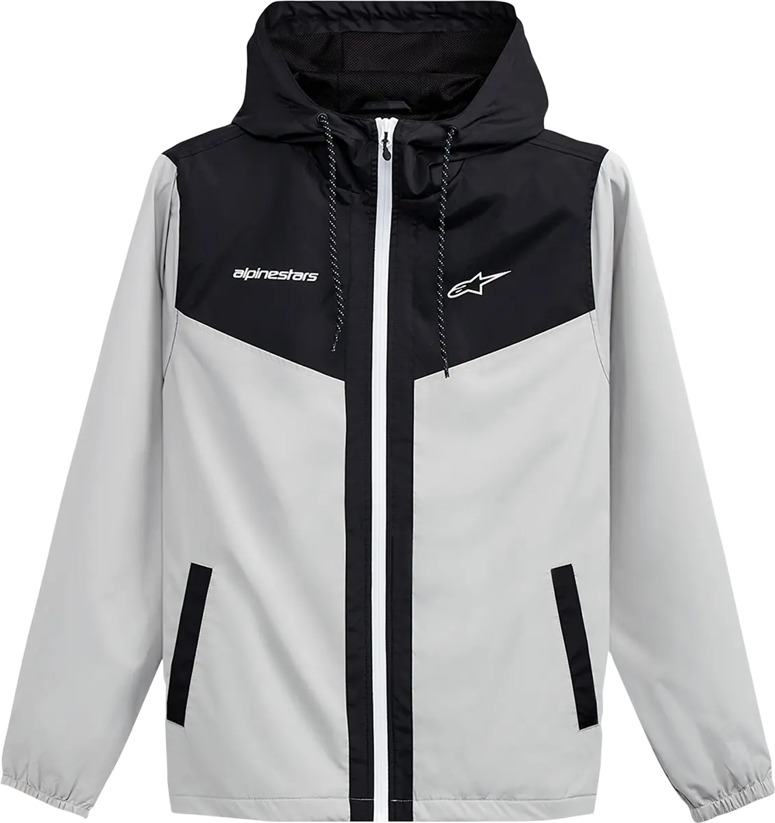 Alpinestars Plex Motorcycle Jacket – Black/Silver Colorway, Size Xl (Model #1212110001900Xl) 1