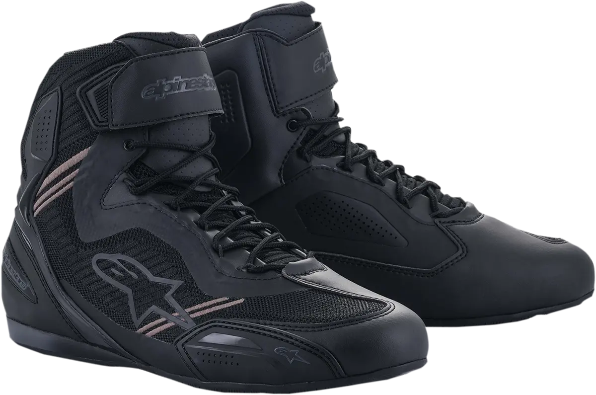 Alpinestars Faster-3 Rideknit Motorcycle Shoes – Black, Size Us 7.5 (Eu 40) 1