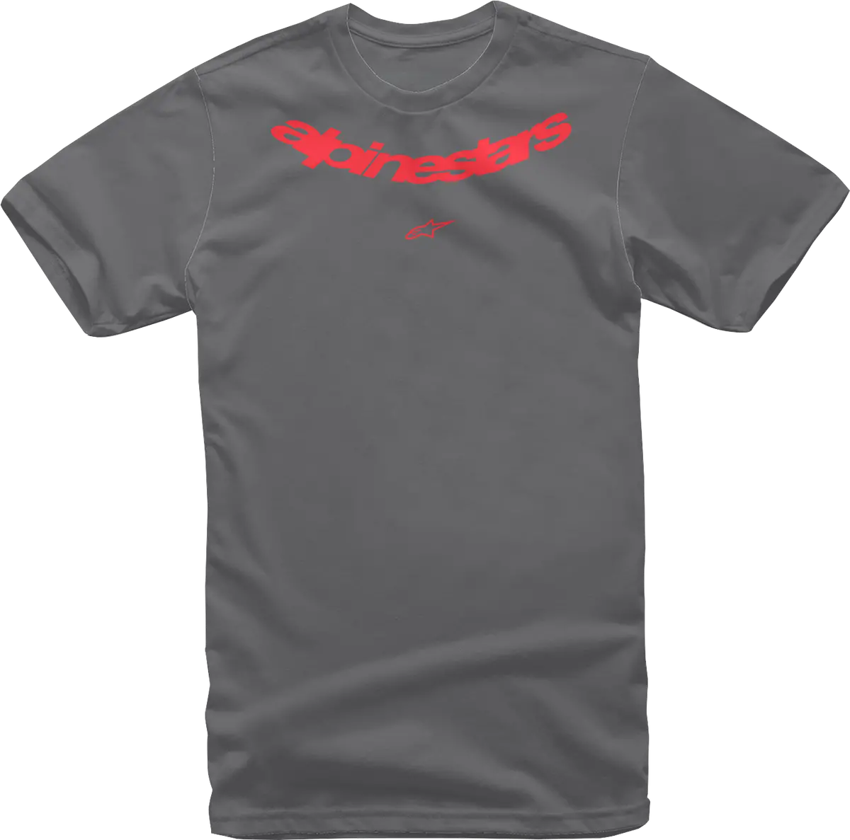 Alpinestars Lurv Short-Sleeve T-Shirt – Charcoal Gray, Size 2Xl (Model 1232-72244-182X) 1