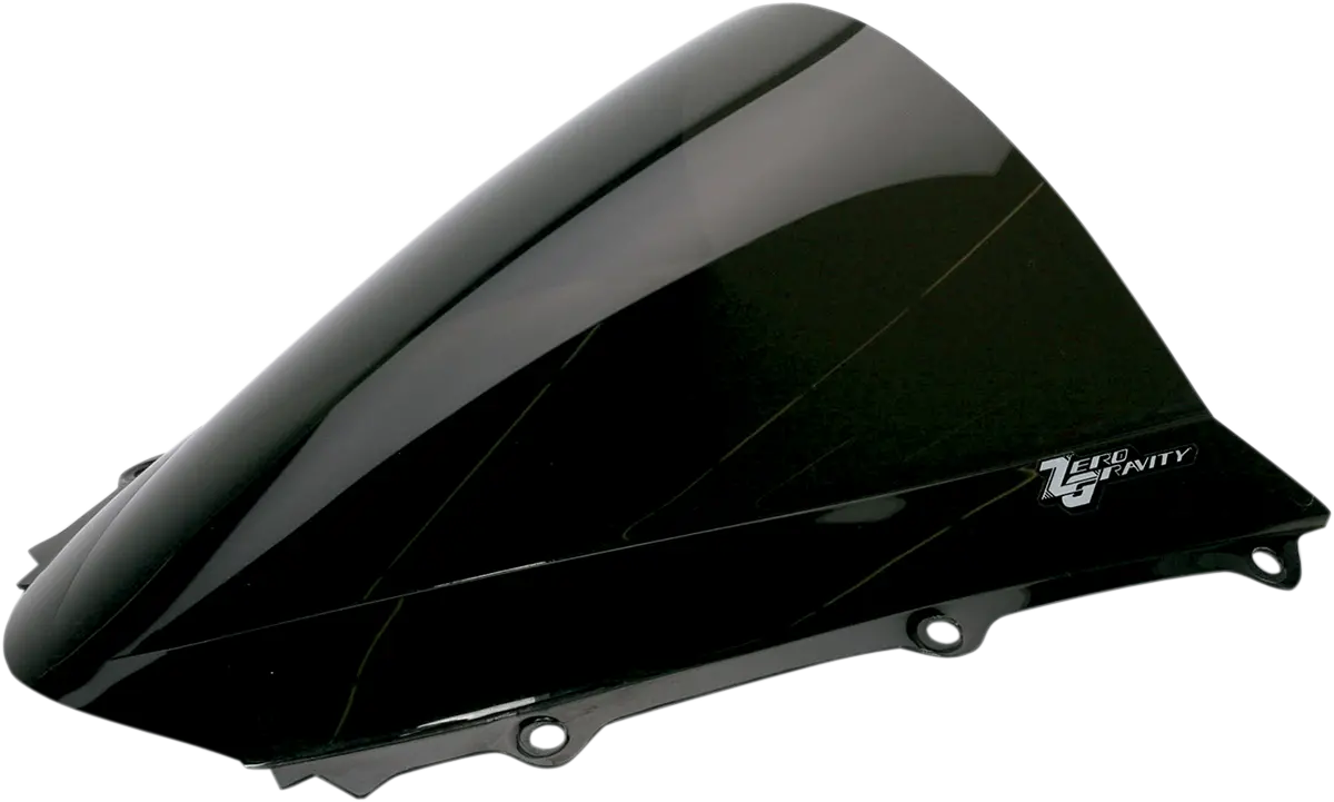Zero Gravity Double Bubble Windscreen – Dark Smoke Tint, Designed For Honda Cbr1000Rr (2016–2019) 1