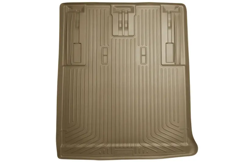 Husky Liners Weatherbeater Rear Cargo Mat – Tan, Fits 2007–2013 Gm Escalade/Suburban/Yukon (5-Foot Length) 1