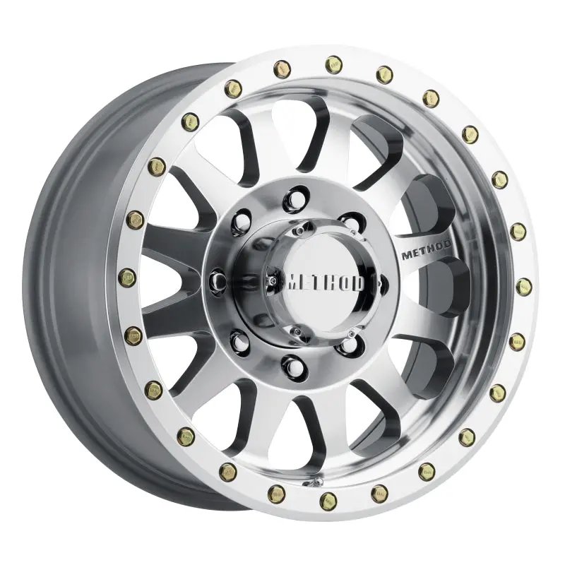 Method Mr304 Double Standard Forged Wheel – 20X10", -18Mm Offset, 8X6.5", Machined/Clear Finish 1