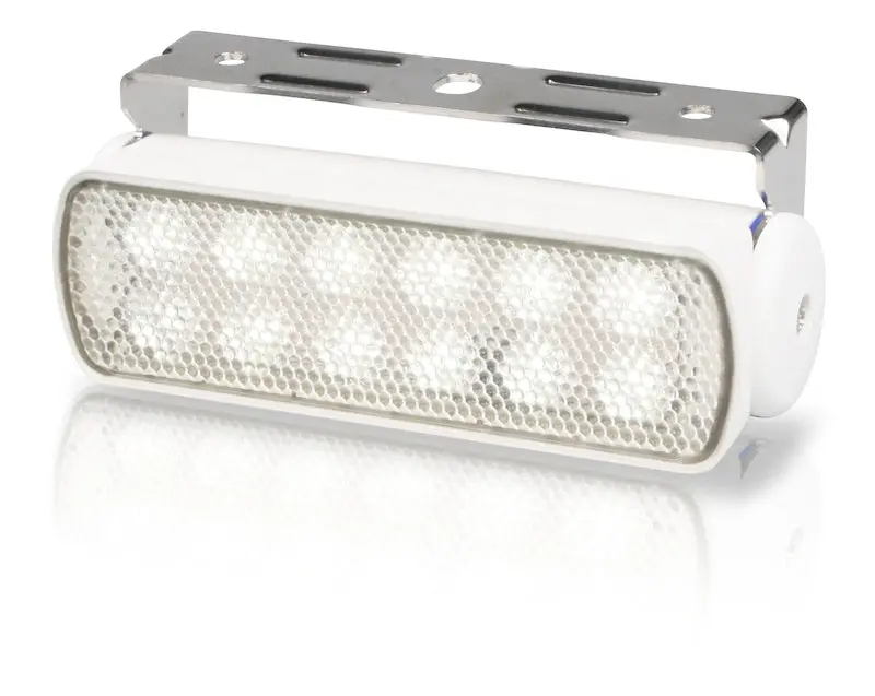 Hella Seahawk Led Light Bar – White Housing, Dual-Light Spread Pattern 1