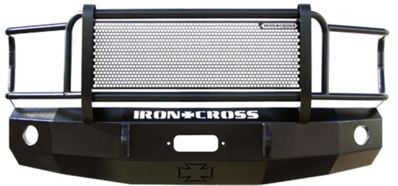 Iron Cross Heavy-Duty Front Grill Guard Bumper – Primer-Coated For 2011–2014 Chevrolet Silverado 2500/3500 Hd 1
